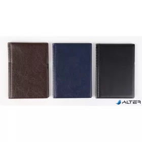   Igazolványtartó, álló, 10 betét lappal, PVC, 'Bővített személyi', férfi