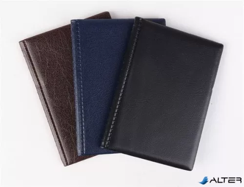 Igazolványtartó, álló, 10 betét lappal, PVC, 'Bővített személyi', férfi