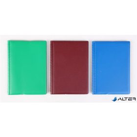   Igazolványtartó, álló, 10 betét lappal, PVC, 'Bővített személyi', női