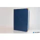 Oklevéltartó, A4, exkluzív, műbőr, 4 fém sarokkal, kék