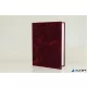 Oklevéltartó, A5, exkluzív, plüss, 1 db A5 oklevélhez, bordó