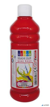 Tempera, 500 ml, Südor, piros