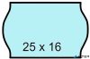 Árazószalag, 25x16 mm, kék