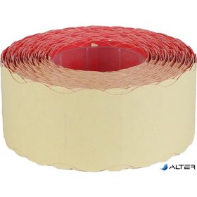 Árazószalag, 25x16 mm, piros