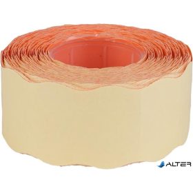 Árazószalag, 25x16 mm, narancs