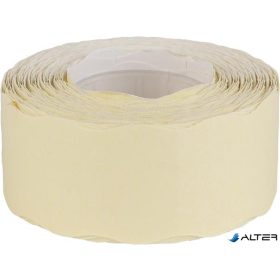 Árazószalag, 25x16 mm, 'A', fehér