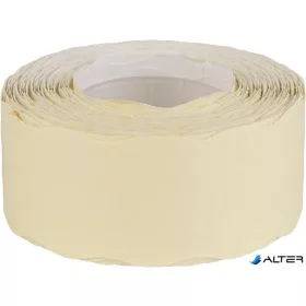 Árazószalag, 25x16 mm, "A", fehér