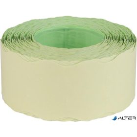 Árazószalag, 25x16 mm, zöld