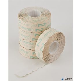 Árazógépszalag, 22x16 mm, METO, fehér