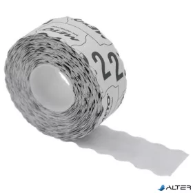 Árazógépszalag, 26x12 mm, METO, fehér