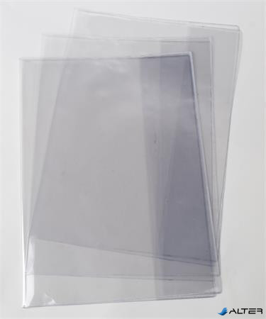 Füzetborító, A4, PVC, 90 mikronos, víztiszta, COOL BY VICTORIA