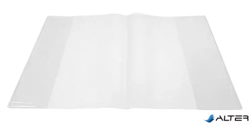 Füzetborító, A4, PVC, 90 mikronos, víztiszta, COOL BY VICTORIA