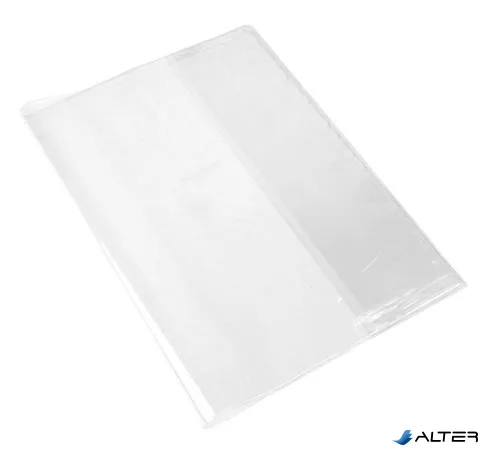 Füzetborító, A5, PVC, 90 mikronos, víztiszta, COOL BY VICTORIA