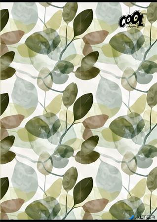 Füzet, tűzött, A4, sima, 80 lap, COOL BY VICTORIA 'Ornamentica'