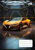 Füzet, tűzött, A5, vonalas, 32 lap, 2. osztály, COOL BY VICTORIA "Future Cars", "16-32"