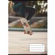 Füzet, tűzött, A5, vonalas, 32 lap, 4-8. osztály, COOL BY VICTORIA, "Skateboard", "21-32"