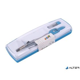 Körző, heggyel, COOL BY VICTORIA, vegyes színek