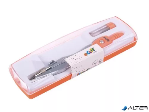 Körző, heggyel, COOL BY VICTORIA, vegyes színek