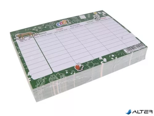 Órarend, A5, kétoldalas, COOL BY VICTORIA