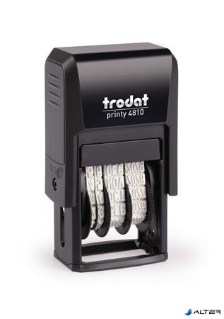 Dátumbélyegző, fordított, TRODAT "4810 MA"