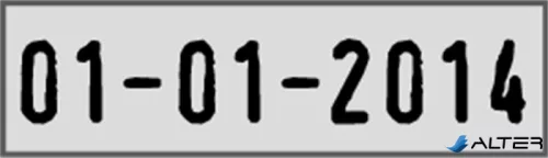 Dátumbélyegző, fordított, TRODAT '4810 MA'