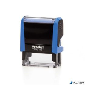   Bélyegző, TRODAT "Printy 4912", kék ház, fekete párnával