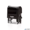 Bélyegző, TRODAT 'Printy 4912', fekete ház, kék párnával