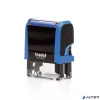 Bélyegző, TRODAT "Printy 4912", kék ház, fekete párnával