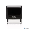 Bélyegző, TRODAT "Printy 4913", fekete ház, fekete párnával