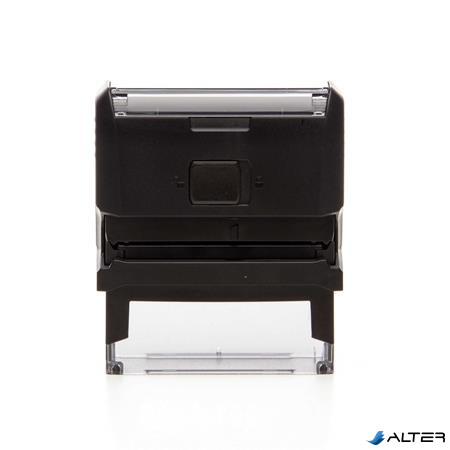 Bélyegző, TRODAT "Printy 4913", fekete ház, fekete párnával