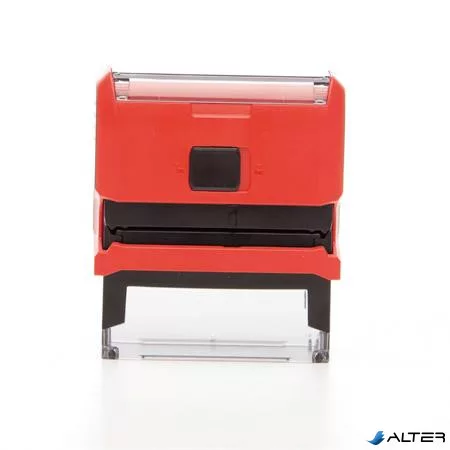 Bélyegző, TRODAT "Printy 4913", piros ház, fekete párnával