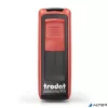Bélyegző, TRODAT "Pocket Printy 9511", piros ház, fekete párnával