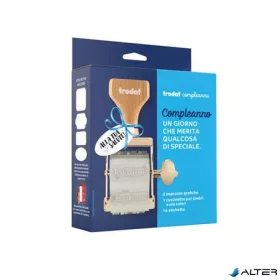   Bélyegző készlet, 6 minta, TRODAT 'Creativ Birthday'