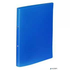   Gyűrűs könyv, 2 gyűrű, 25 mm, A4, PP, VIQUEL "Essentiel", kék