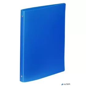   Gyűrűs könyv, 4 gyűrű, 25 mm, A4, PP, VIQUEL 'Essentiel', kék