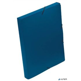   Gumis mappa, 30 mm, PP, A4, VIQUEL 'Essentiel', kék