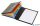 Harmonikamappa, PP, 6 rekeszes, VIQUEL 'Manager Rainbow Class', fekete