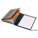Harmonikamappa, PP, 6 rekeszes, VIQUEL 'Manager Rainbow Class', fekete