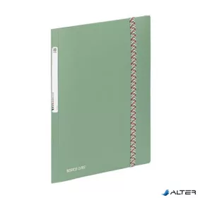   Gumis mappa, 15 mm, PP, A4, VIQUEL "Business Class", khaki