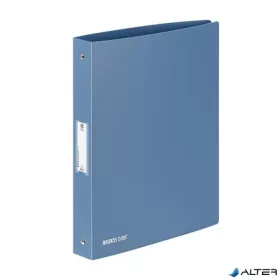   Gyűrűs könyv, 4 gyűrű, 40 mm, A4, VIQUEL 'Business Class', kék