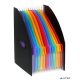 Iratpapucs, PP, 12 részes, VIQUEL, "Rainbow Class", fekete