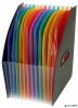 Iratpapucs, PP, 12 részes, VIQUEL, 'Rainbow Class', fekete