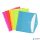Irattartó tasak, A4, PP, patentos, VIQUEL "Happy Fluo", vegyes