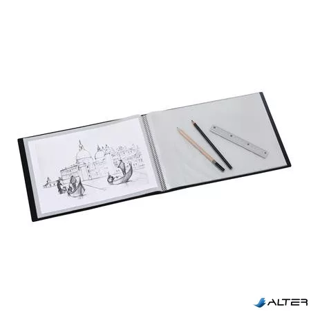 Bemutatómappa, PP, 30 zsebes, A4, fekvő, PP, VIQUEL 'Creative Gallery'