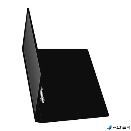 Gyűrűs könyv, 4 gyűrű, 40 mm, A3, PP, VIQUEL "Creative Gallery", fekete