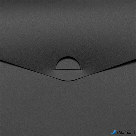 Irattartó tasak, A3, PP, bújtatós záródás, VIQUEL 'Creativ Gallery', fekete