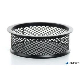 Gemkapocstartó, fémhálós, VICTORIA OFFICE, fekete