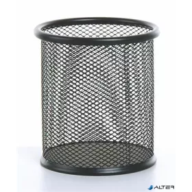 Írószertartó, fémhálós, VICTORIA OFFICE, fekete