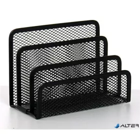 Levéltartó, fémhálós, VICTORIA OFFICE, fekete