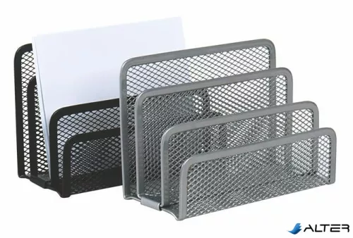 Levéltartó, fémhálós, VICTORIA OFFICE, fekete
